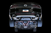 AWE Touring Edition Axle-back Exhaust for the S197 Ford Mustang GT - Chrome Silver Tips - Mounted
